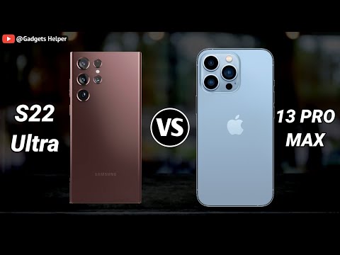 Samsung Galaxy S22 Ultra vs iPhone 13 pro max | Shocking Result