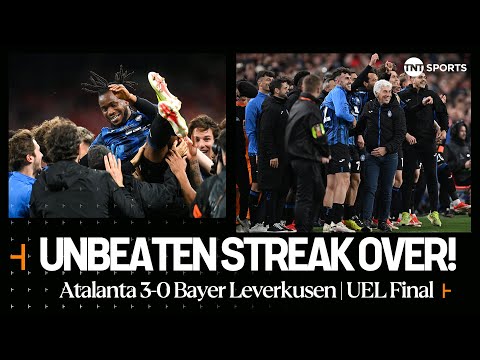 Lookman destroys Bayer Leverkusen's unbeaten streak 🤯 | Atalanta 3-0 Bayer Leverkusen #UEL Final