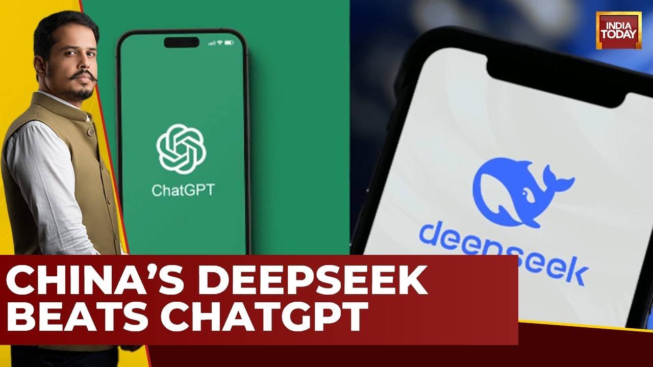 DeepSeek: Chinese AI Model Challenges US Dominance, Outperforms ChatGPT | DeepSeek Vs ChatGPT