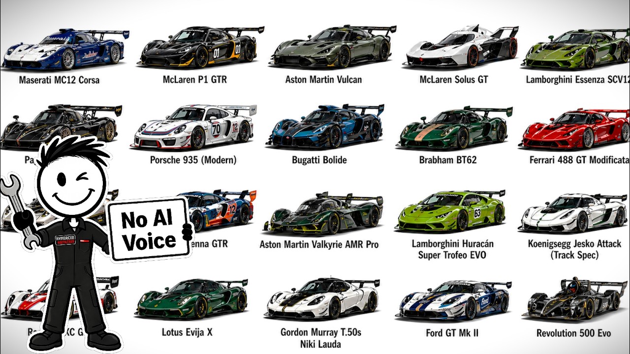 Hyper Car Mechanic Explains Every Track Only Hyper Car