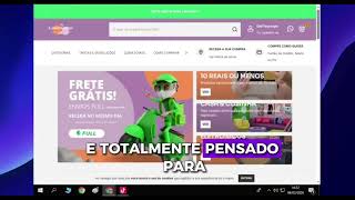 Eu vou criar a sua loja virtual profissional rápida