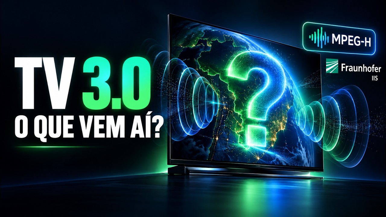 TV 3.0 - Tudo sobre a nova TV aberta do Brasil - IBC2026