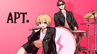 【ガチのマジ兄と】APT. - ROSÉ & Bruno Mars【歌ってみた】 のサムネイル