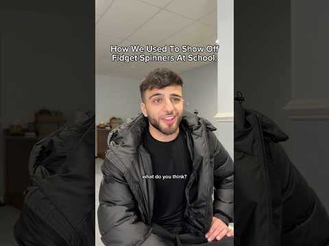 How We Used To Show Off Fidget Spinners