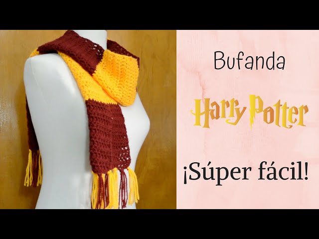 Vídeo relacionado con Ciao- Bufanda Gryffindor original Harry Potter con emblema bordado