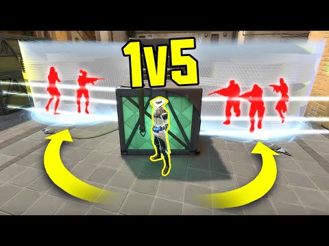 THE MOST LEGENDARY 1v5's IN VALORANT