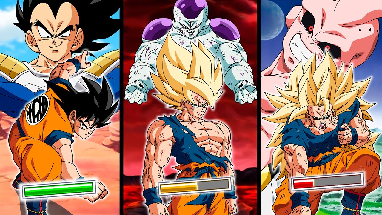 TENTANDO ZERAR DRAGON BALL Z KAKAROT SEM ME CURAR (+10 HORAS)