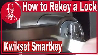 How to rekey a lock with Kwikset smart key