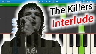 The Killers - Interlude [Piano Tutorial] Synthesia