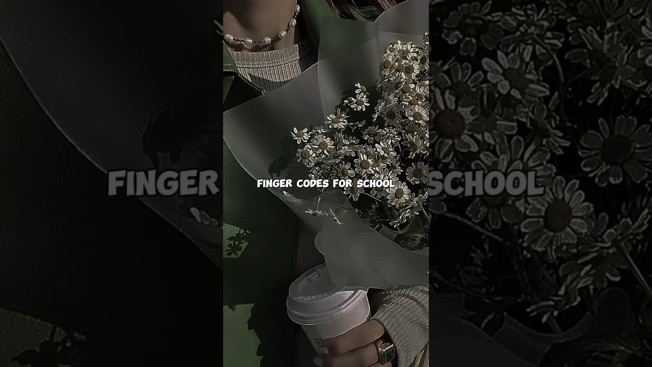 Finger codes for school🧃 #shorts #teenagers #school #aesthetic #advice #explore #viral