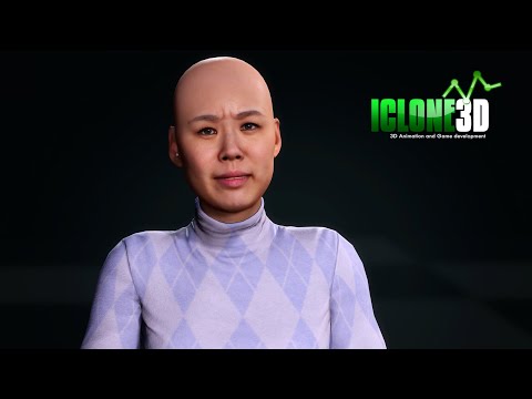 iClone 8 | Tips & Tricks - New Facial Wrinkle feature. Create very realistic facial expressions fast