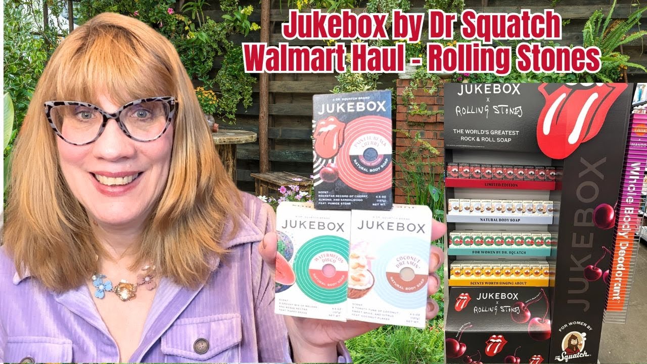 Jukebox by Dr Squatch Walmart Haul - Rolling Stones