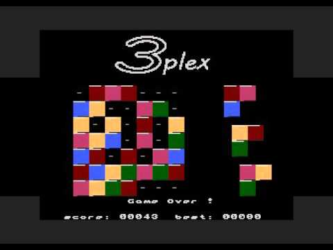 3plex - Atari XL/XE - Final version gameplay