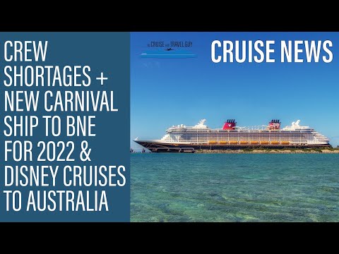 Thumbnail for NEWS UPDATE: Disney to Oz, P&O Itinerary Change, Second Carnival Ship Coming this year & Crew Issues