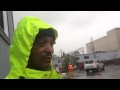 Meet Nate: distributing sand bags during #BayAreaStorm