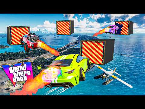 AGUJEROS CON SORPRESAS ESPECIAL GTA 6!! EL MEJOR SALTO DE MI VIDA!! - GTA 5 ONLINE