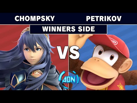AON Ultimate 51 - Chompsky (Lucina, Wolf) Vs Petrikov (Diddy Kong) Winners Round 2 - Smash Ultimate