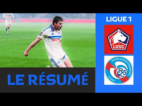 Lille - Strasbourg | 1-4 | Résumé | Ligue 1 2025-26 | Lille Strasbourg