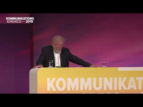 Kommunikationskongress 2019: Keynote von Prof. Dr. Rüdiger Safranski