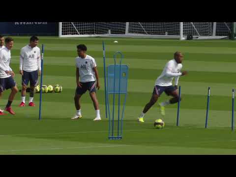 SÉANCE D'ENTRAINEMENT VEILLE DE REIMS - PSG