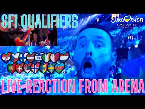 Thumbnail for SF1 Qualifers LIVE Reaction from the Arena! Eurovision 2023