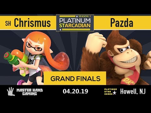 Platinum Starcadian S2 - SH | Chrismus (Inkling) vs Pazda (Donkey Kong, Pichu) - Grand Finals