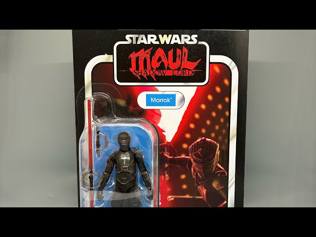 Vídeo relacionado con Star Wars La colección Vintage, Maul, Maul-Shadow Lord, Figura Coleccionable de 9,5 cm