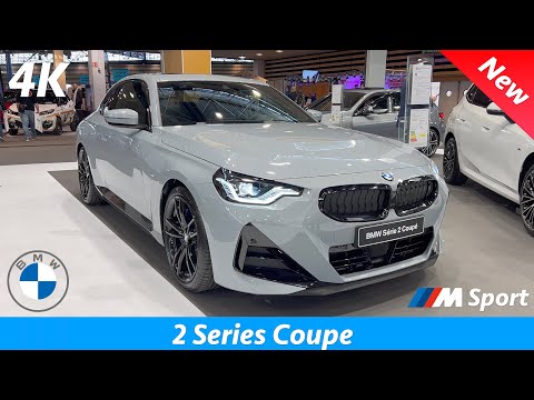 BMW 2 Series Coupe 2022 - FIRST look in 4K | Exterior - Interior (details), M Sport 220i