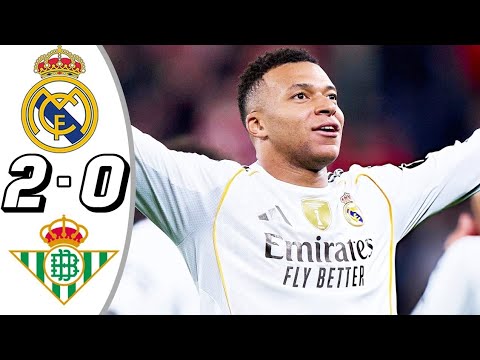 Real Madrid vs Betis 2-0- HL & GoaIs - 2025