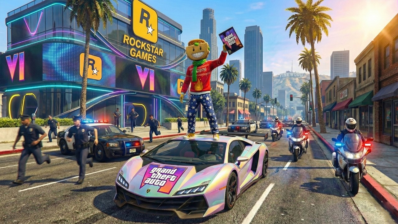 HE ROBADO el GTA 6 de las OFICINAS de ROCKSTAR GAMES