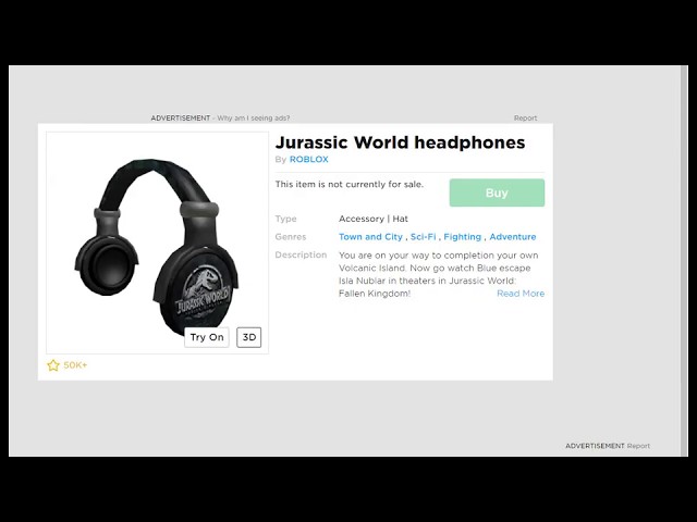 How To Get Free Headphones On Roblox 2018 - roblox ads 2018