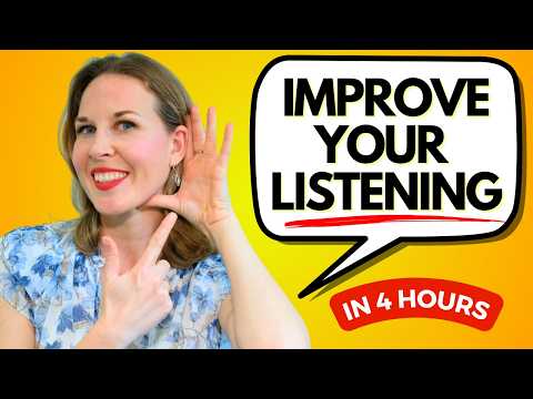 4 Hours of English Listening Exercises: Speak Fast & Understand Natives