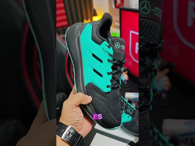 Vídeo relacionado con adidas Unisex Adulto Mercedes - AMG Petronas Formula One Team ULTIMASHOW 2.0 Shoes, Cloud White/Semi Mint Rush/Core Black, 42 EU
