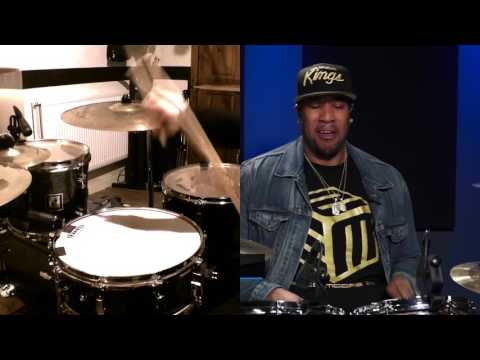 Shedding with Eric Moore drum video