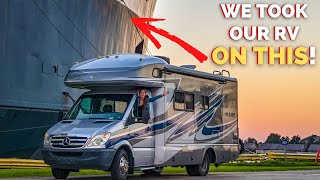 Sailing Our RV Across Lake Michigan! Taking the Historic S.S. Badger Ferry Ride