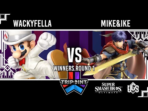Tripoint Smash 199  -  Winners Round 1  -  WackyFella(Mario) Vs. Mike&Ike(Ike)