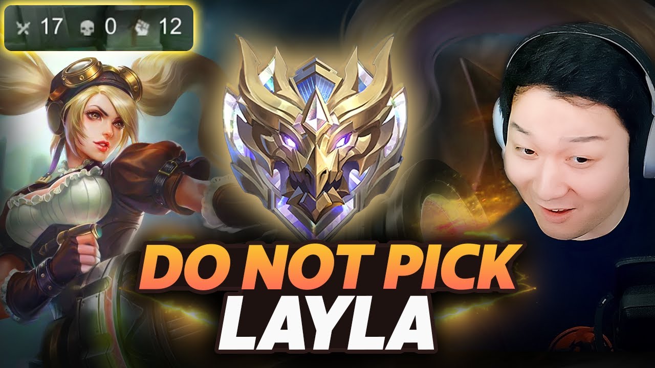 She is very strong in this meta! Layla Rank