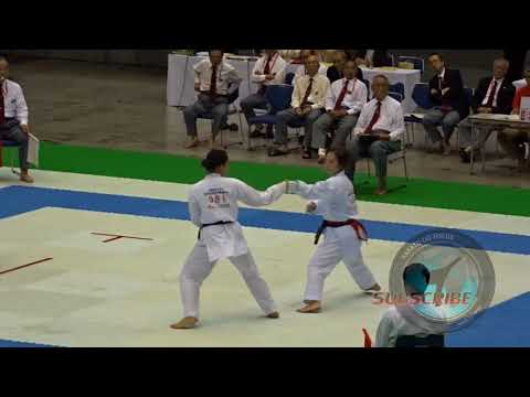 The 60th All Japan Karate do Championship - Ladies Kumite Final - Sugimoto vs Minobe