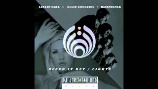 ELLIE GOULDING X LINKIN PARK X BASSNECTAR - BLEED IT OUT X LIGHTS (DJ JEREMIAH RED BLEND)