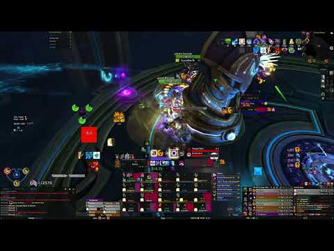 Method Vs Mythic Queen Azshara(World First) - Kuriisu Shadow Priest PoV