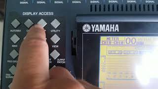 Yamaha dm-1000 Fader touch sense