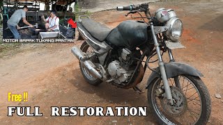 Download lagu FULL RESTORATION OF YAMAHA SCORPIO Z 225cc. (Part 1) mp3