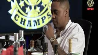 NAS DOUBLE BACKS HIS RELIGIOUS BELIEFS ON DRINK CHAMPS STARRING PRODIGY - FREE DR MALACHI Z YORK