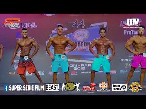 MEN PHYSIQUE SENIOR 1.67 m. - SUDAMERICANO 2018