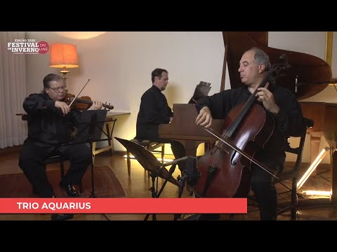 Trio Aquarius interpreta Sonatina de Edino Krieger no Festival de Inverno Online da Dell'Arte 2020