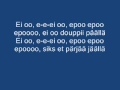 Jare & VilleGalle Feat. Heikki Kuula - Epoo / Lyrics