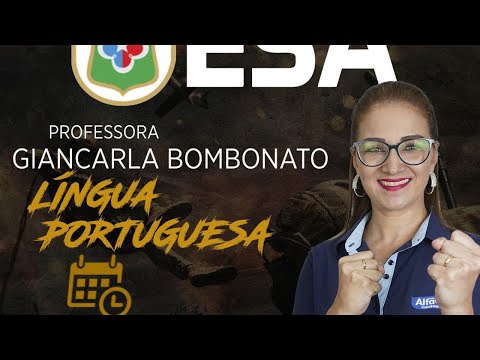 AO VIVO | Aula de Língua Portuguesa para a ESA! Edital Aberto  - AlfaCon