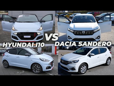 New Dacia Sandero VS Hyundai i10 2022