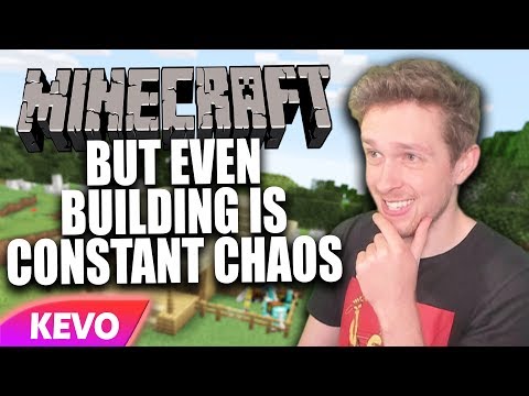 Minecraft but even building is constant chaos