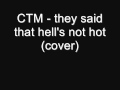 Marilyn Manson - They said that hells not hot cove ...